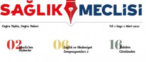 Sağlık Meclisi Dergisi İlk Sayısı Yayında